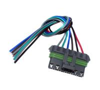 Fan Blower Resistor Compatible With Chevy For Astro 1996-2005 Car Heater Blower Motor Resistor/Connector Pigtail Automotive Accessories 89018436(Connector x1)