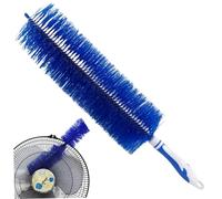 Fan Cleaner Bendable & Flexible Fan Dust Brush 19.3x3.2" Microfiber Washable Reusable Fan Cleaner Brush with Hanging Hole Dusting Brush Fan Duster Fan Cleaner Fan Brush for Fan, Radiator, Floor, TV