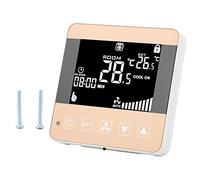 Fan Coil Thermostat Central Air Conditioner Thermostat Intelligent Digital AC200-240V LCD Display (WIFI Type)