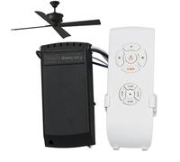 Fan Control - Ventilator Controller | Ceiling Fan Remote Contřol Set with Receiver, 3-Speed Timer & Light Contřol for Various Models under 100W/300W, Universal 85-240V for Home