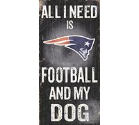 Fan Creations N0640 New England Patriots Football and My Dog Sign