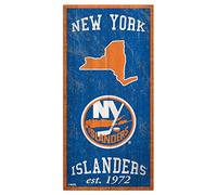 Fan Creations NHL New York Islanders Unisex New York Islanders Heritage Sign, Team Color, 6 x 12