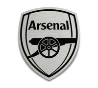fan decor Arsenal FC Wall Plaque - Officially Licensed Aluminium Wall Art - 50 x 42.5cm with Hanging Kit - Arsenal Gift for Men, Boys and Fans - Bedroom, Gaming Room and Man Cave Decor