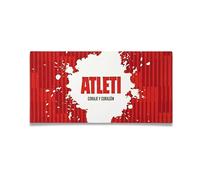 Fan Decor Atletico Madrid Large Desk Mat 43x90cm - Desk Protector Mat Non Slip, Durable, Easy Clean Desk Pad - Mousemat for Desktop, Gaming, Office Accessories, Mousepad