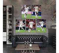 fan decor Licensed Décor Real Madrid Player poster AA [set of 5]