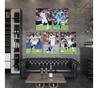fan decor Licensed Décor Real Madrid Player poster DS [set of 5]