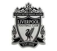fan decor Liverpool FC Wall Plaque - Officially Licensed LFC Aluminium Wall Art - 34x45cm with Hanging Kit - Liverpool Gifts for Men, Boys and Fans - Bedroom, Gaming Room and Man Cave Decor