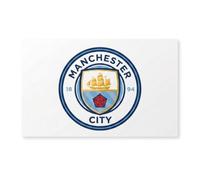 Fan Decor Official Manchester City Wall Sticker - Officially Licensed Vinyl Decal - 65x40cm or 100x60cm - Easy-Remove, No-Residue - Manchester City Gift for Men, Boys, Kids and Fans