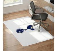 Fan Decor Tottenham Hotspur Office Chair Mat 125x100cm - Non Slip Floor Mat for Carpet or Hardwood Floor - Spurs Plastic Floor Mats for Office, Gaming - Licensed Tottenham Hotspur Gifts for Men & Boys