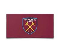 Fan Decor West Ham Large Desk Mat 43x90cm - Desk Protector Mat Non Slip, Durable, Easy Clean Desk Pad - Mousemat for Desktop, Gaming, Office Accessories, Mousepad - West Ham Gifts for Men & Boys