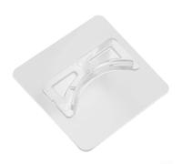 Fan Design Tension Rod Holder for Adjustable Curtain Rods Up to 4 cm Diameter ABS Construction for Reliable Performance on Smooth Walls (50)