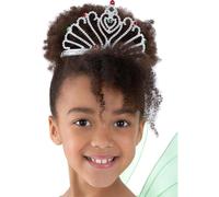 Fan Design Tiara, Silver Halloween
