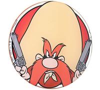 Fan Emblems Looney Tunes Yosemite Sam Car Sticker Domed/Multicolor/Chrome Finish, Automotive Emblem Decal Easily Applies to Cars, Trucks, Motorcycles, Laptops, Cellphones, Windows, Almost Anything