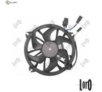 FAN ENGINE COOLING 038-014-0006 FOR PEUGEOT 407/SW/Van CITROEN C5/II/Break 1.7L