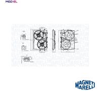 FAN ENGINE COOLING 069422578010 FOR FIAT DUCATO/Bus/Platform/Chassis/Van 2.0L