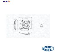 MAGNETI MARELLI 069422734010 Fan, radiator