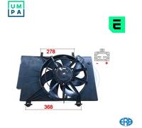 ERA 352008 Fan, radiator