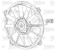 FAN, ENGINE COOLING 696091 VALEO