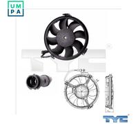 FAN ENGINE COOLING 802-0004 FOR AUDI AKG/ABZ 4.2L 8cyl A8