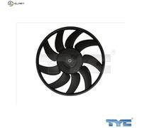 TYC 802-0012 Fan, radiator