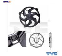 TYC 805-0001 Fan, radiator
