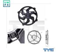 TYC 805-0001 Fan, radiator
