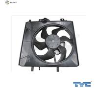TYC 805-0016 Fan, radiator