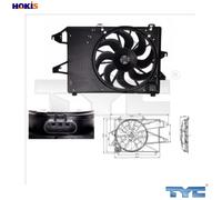 FAN ENGINE COOLING 810-0008 FOR FORD D6BA/HJBC/HJBB/HJBA 2.0L 4cyl MONDEO III