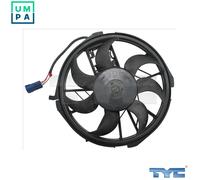 Radiator fan 821-0013 TYC for MERCEDES-BENZ A-CLASS B-CLASS Sports Tourer