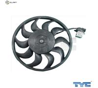 TYC 825-0023 Fan, radiator