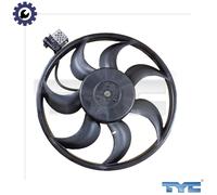 Radiator Fan TYC Fits OPEL Astra G Zafira A 1341300