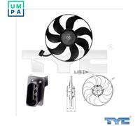 New Fan, radiator for AUDI SEAT VW:A3,TT,LEON,BEETLE,BORA I 1J0959455S