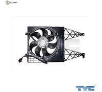 TYC 837-0043 Fan, radiator