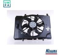 Radiator fan Single Fan 85489 NISSENS for MERCEDES-BENZ C-CLASS C-CLASS T-Model