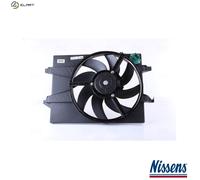 Radiator fan Single Fan 85583 NISSENS for FORD MAZDA
