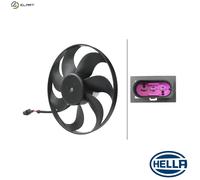 Radiator Fan Right Left HELLA Fits SEAT Cordoba SKODA VW Polo 99-12 1J0959455D