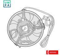 DENSO DER02001 Fan, radiator