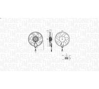 Fan, engine cooling MAGNETI MARELLI 069422882010 for AUDI Q7 (4LB) 3 2006-2010