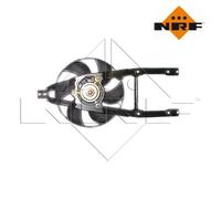 Fan, engine cooling NRF 47229 For FIAT