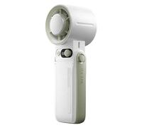 Fan, Fold Fan Strong Wind Speed Adjustable LED Digital Display | Gray
