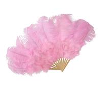 Fan for Dance, Hand-Held 13 Bone Props and Crafts, Fan for Clapping Line Dancing, for Festival, Theatre, Stage, Wedding, Party, Photography, Burlesque, Church, Belly Dance, Travel