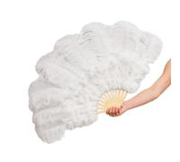 Fan for Line Dance, 13 Ribs, Foldable Props, Crafts, Fans for Clapping for Line Dancing, for Festival, Theatre, Stage, Wedding, Party, Photography, Burlesque, Church, Belly Dance, Travel