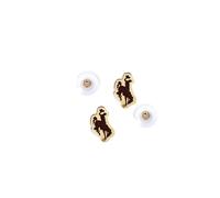 Fan Frenzy NCAA Wyoming Post Earrings