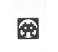 Fan Grill 120 mm / 140 mm - Fan Grill with Space Invader Design | 3D Print Cover for PC Fans & Casing (Black, 140 mm)