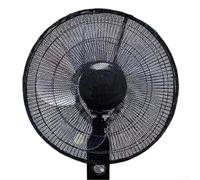 Fan Guard Protection Mesh Cover for Table for Plus Floor Fans 40-50cm Washable Polyester Net Anti-Pinch Safety Blueprint to Prevent Finger Injuries Dust Plus Scratch (Black)