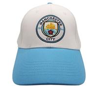 Fan Ink Man City Contrast Snapback Baseball Cap Sky White