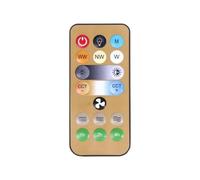 Fan Light Remote Control, Compatible with E27 Lamps, Multi-Functional for Lighting and Control Wireless 3 Speed 4hour Timing Replacement For Ceiling Small (Yellow, One Size)