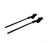 Fan Mist Windshield Washer Nozzle Spray Jet For Ford Focus 2015-2019, For Ford For Edge 2015-2018, Wide Coverage Plastic Hood Sprayer With Long Tube, Direct Clip-On Replacement, Black, 2 Pack