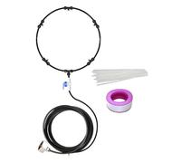 Fan Mister Kit -Outdoor Fan Miste | Fans Misters for Cooling | blower spray set | Misters for Cooling Outdoor |Air Purification 8Meter Hose MultiNozzle Sprayer Dog Kennel BBQ Patio Garden Event Tents
