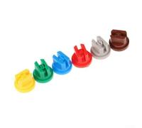 Fan Nozzle Atomizing Tips for Knapsack Sprayers 10 Pack Design for Enhanced Spray Performance in Horticulture (grey)